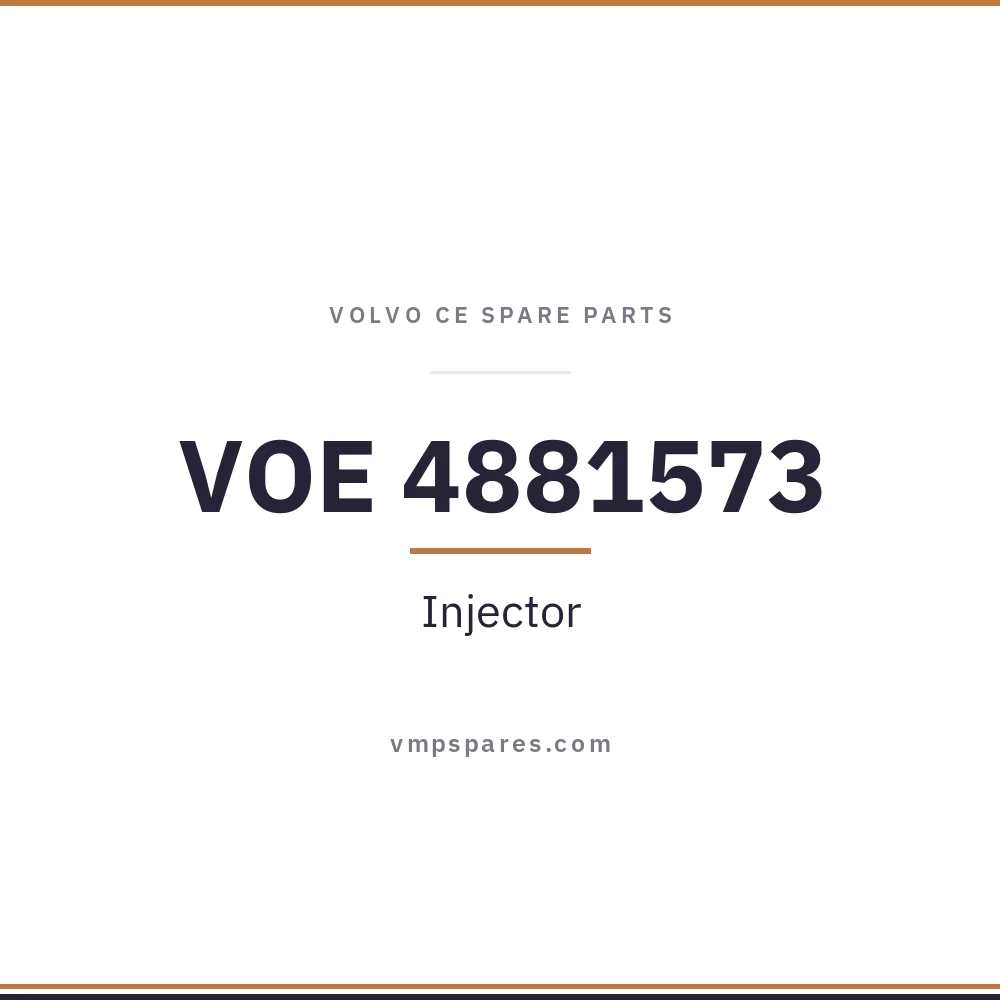 VOE 4881573 – Injector