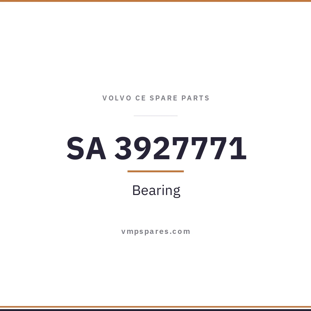 SA 3927771 – Bearing