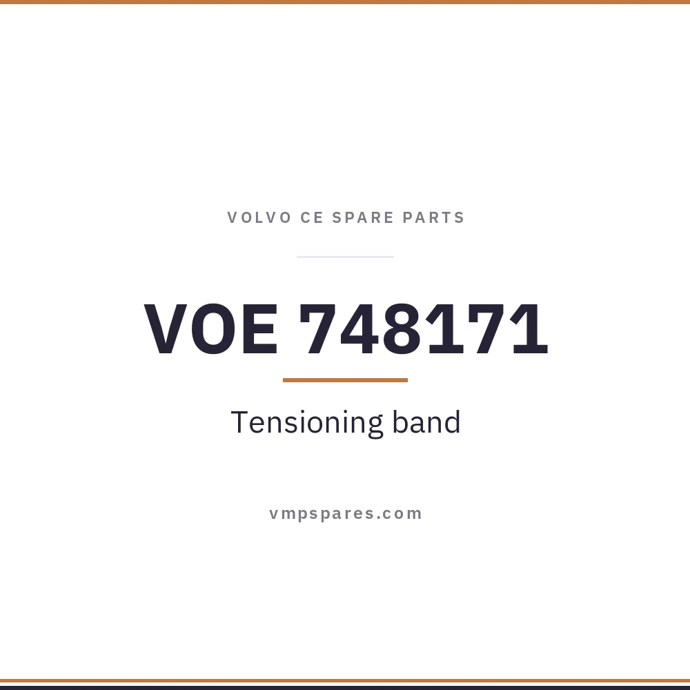 VOE 748171 – Tensioning band