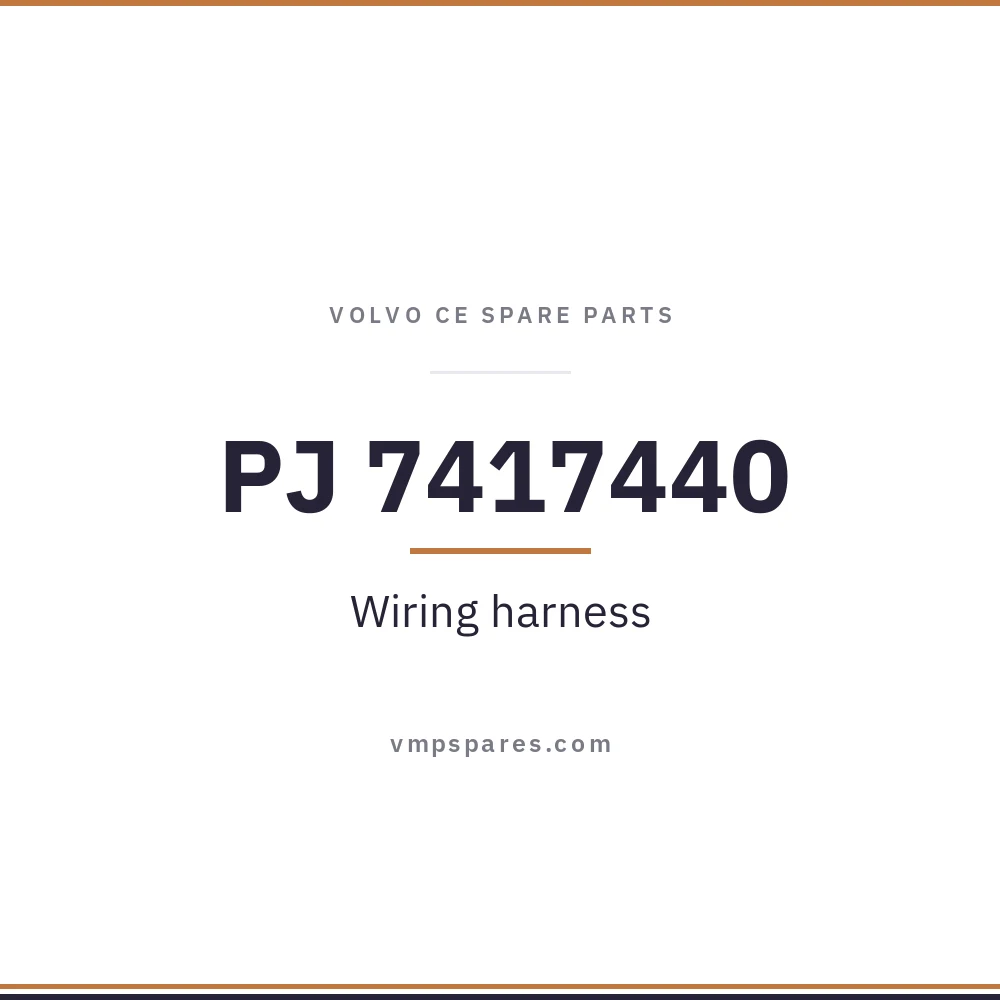 PJ 7417440 – Wiring harness