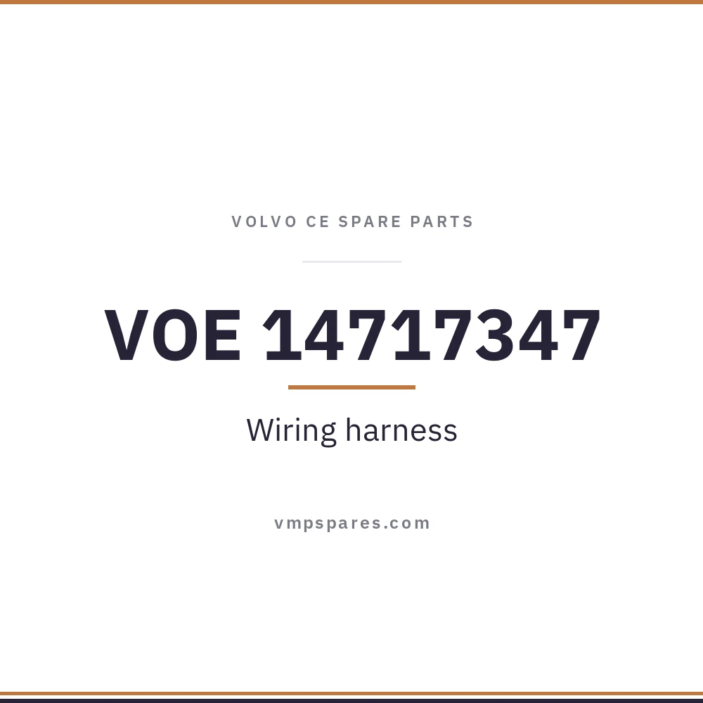 VOE 14717347 – Wiring harness