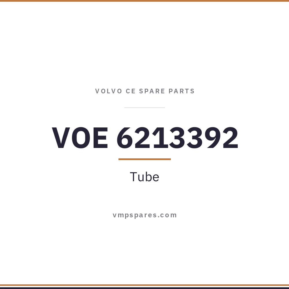 VOE 6213392 – Tube