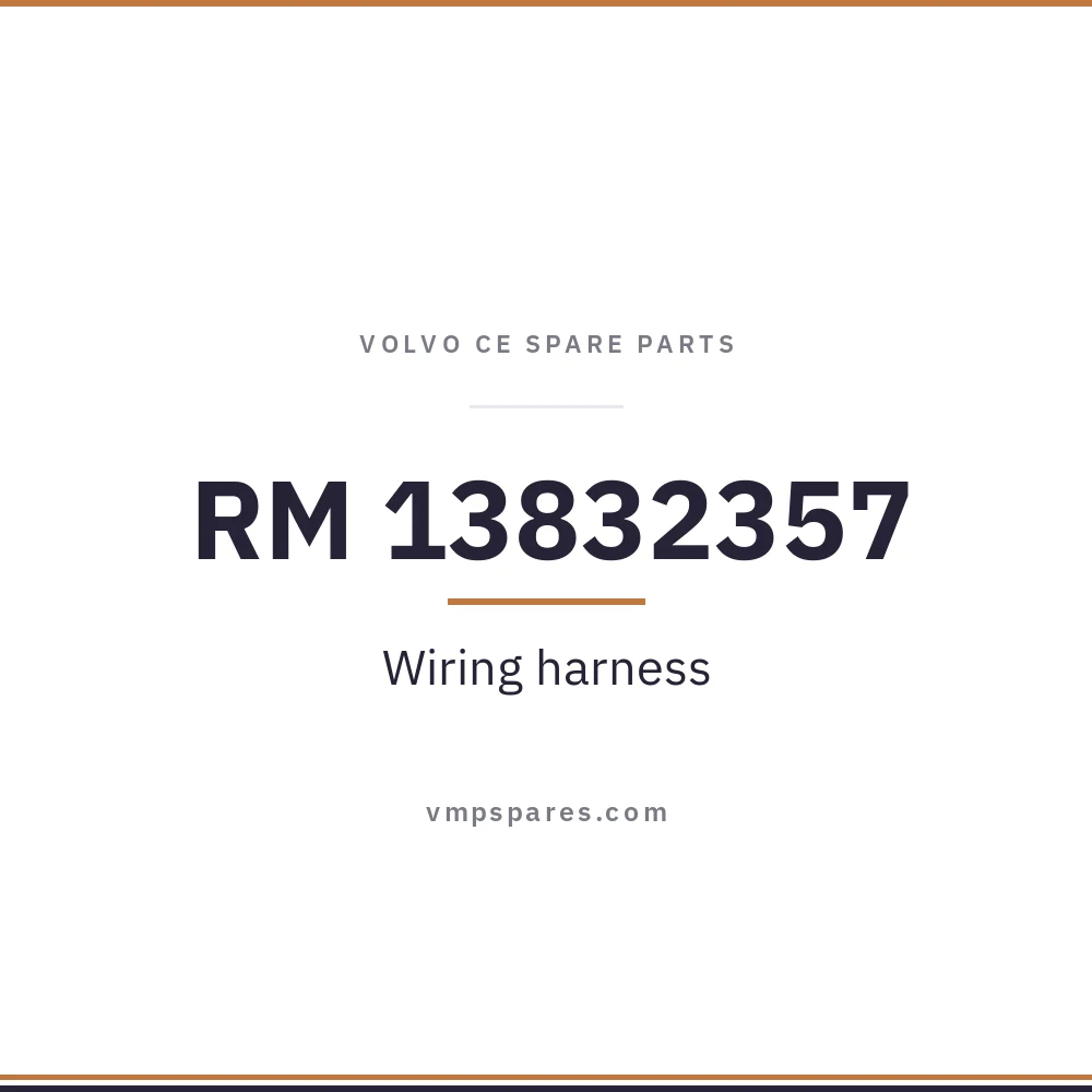 RM 13832357 – Wiring harness