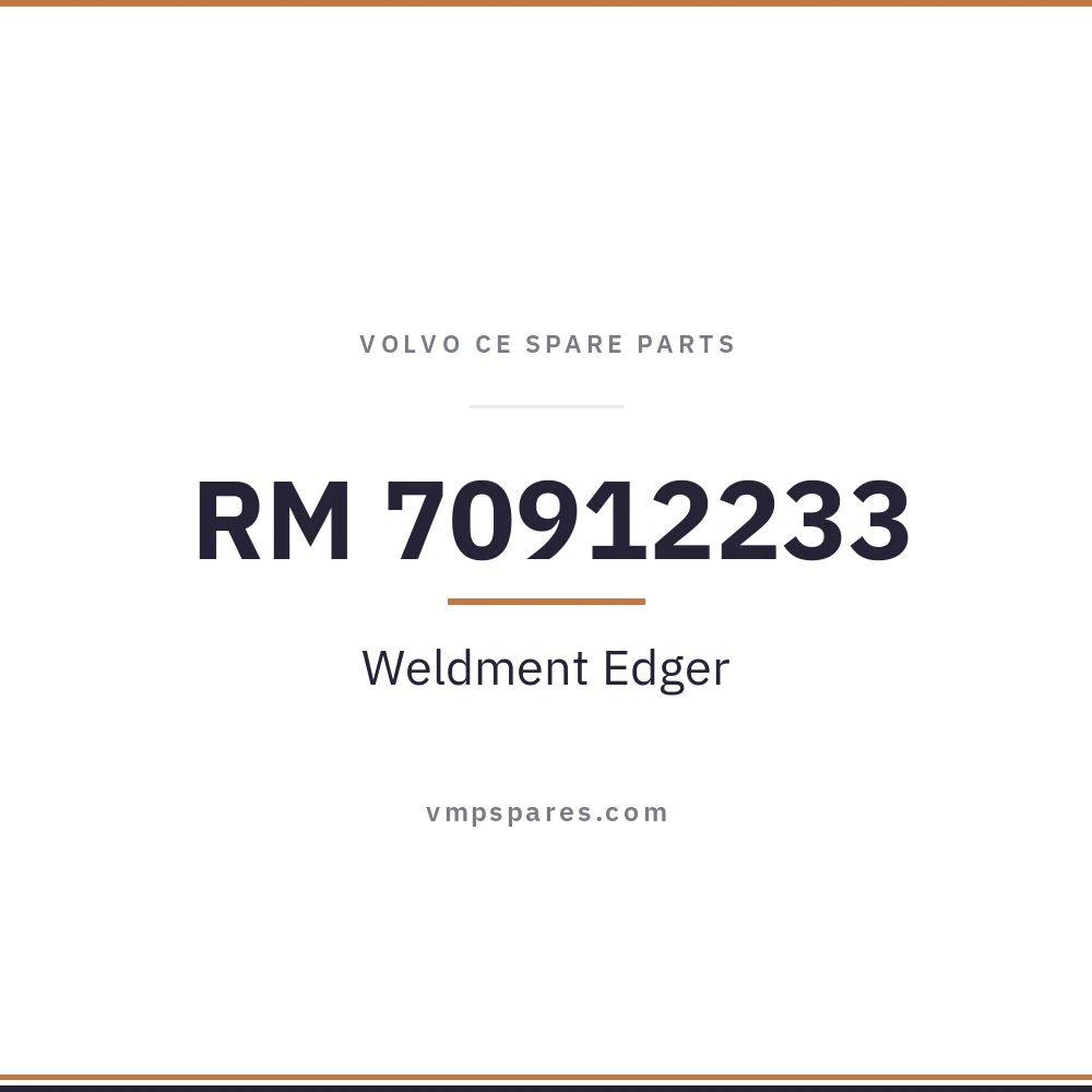 RM 70912233 – Weldment Edger