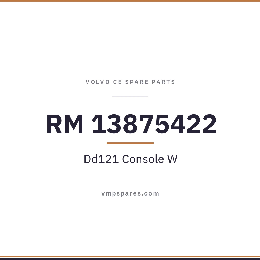 RM 13875422 – Dd121 Console W