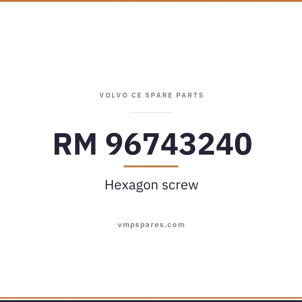 RM 96743240 – Hexagon screw