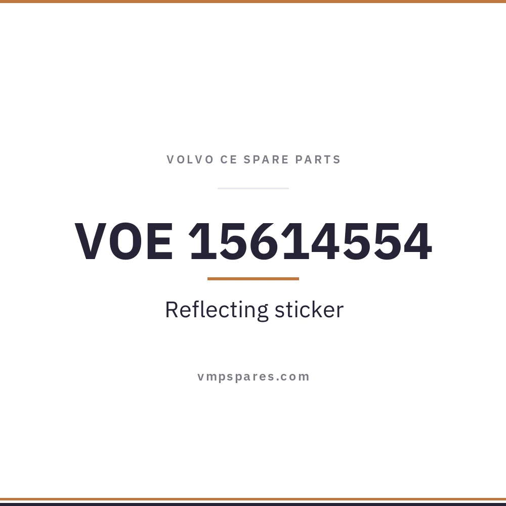 VOE 15614554 – Reflecting sticker
