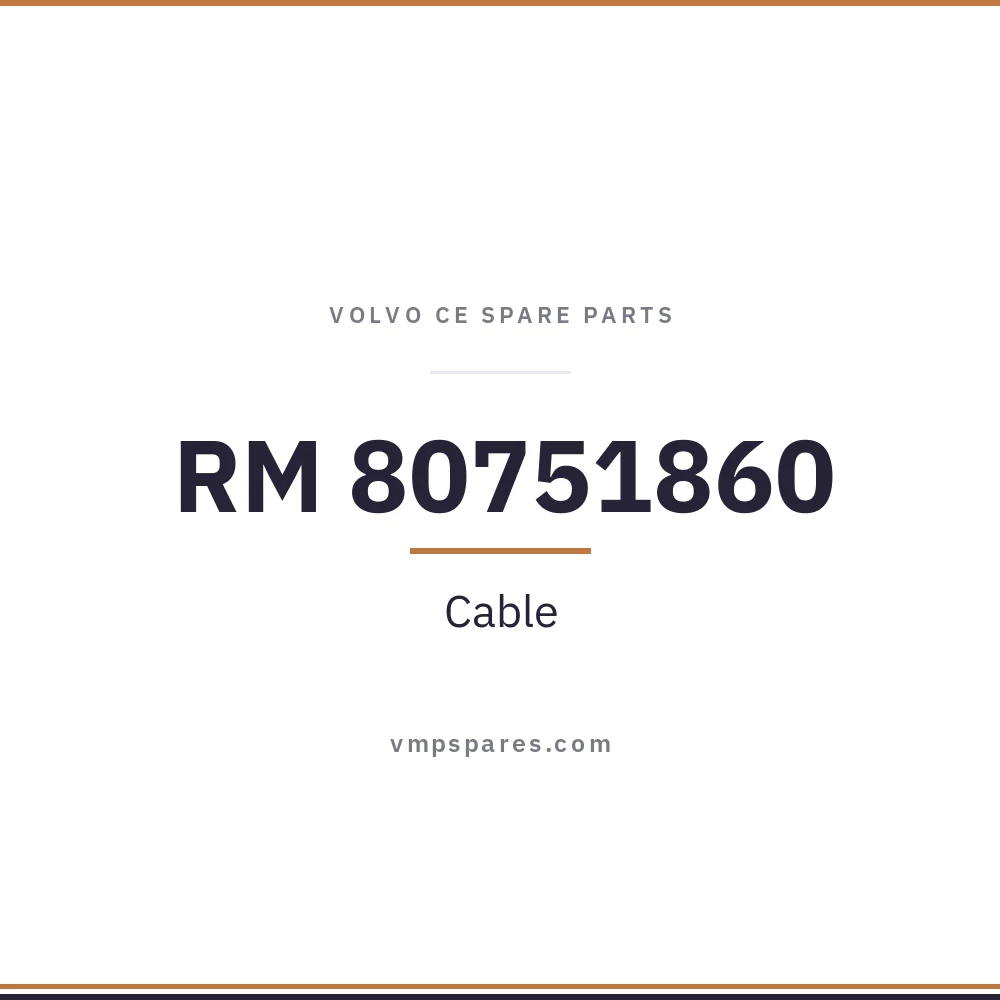 RM 80751860 – Cable