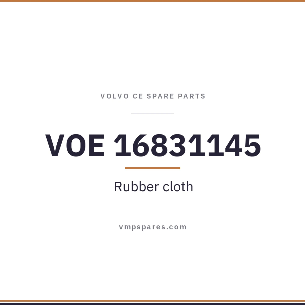 VOE 16831145 – Rubber cloth