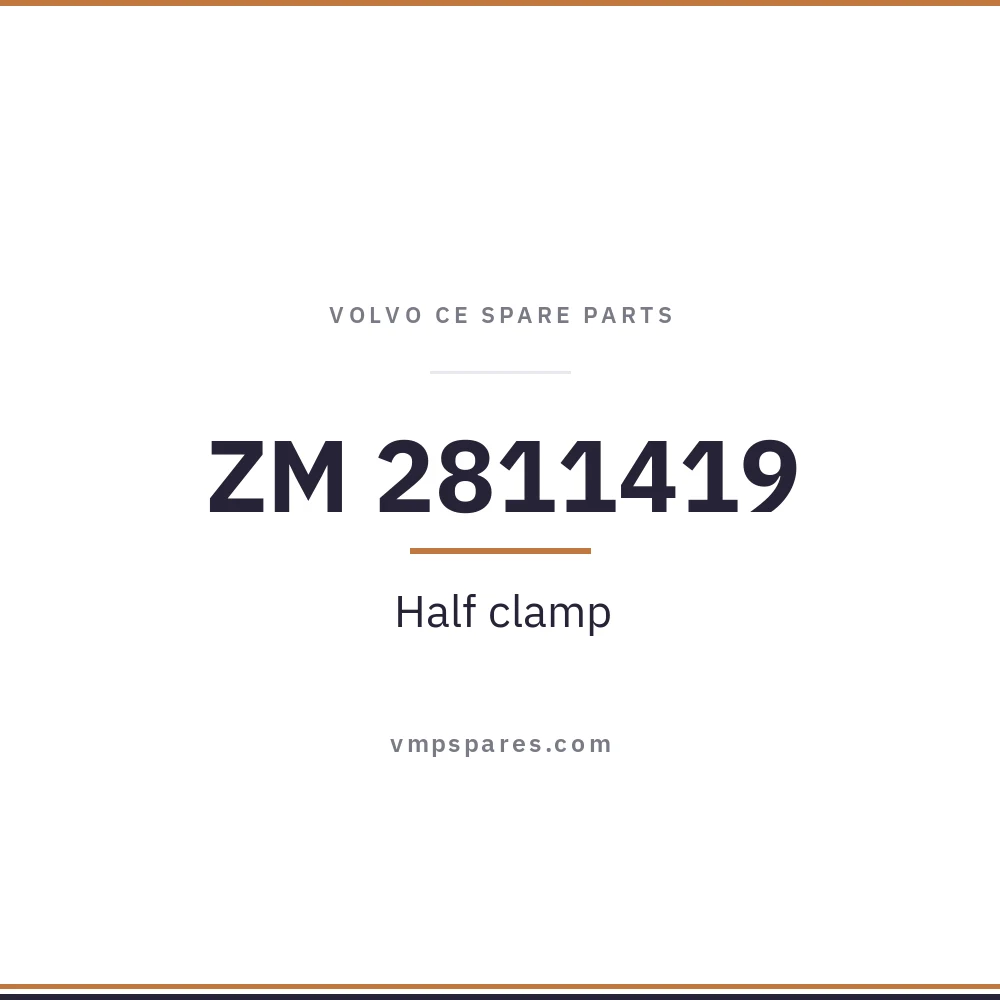 ZM 2811419 – Half clamp