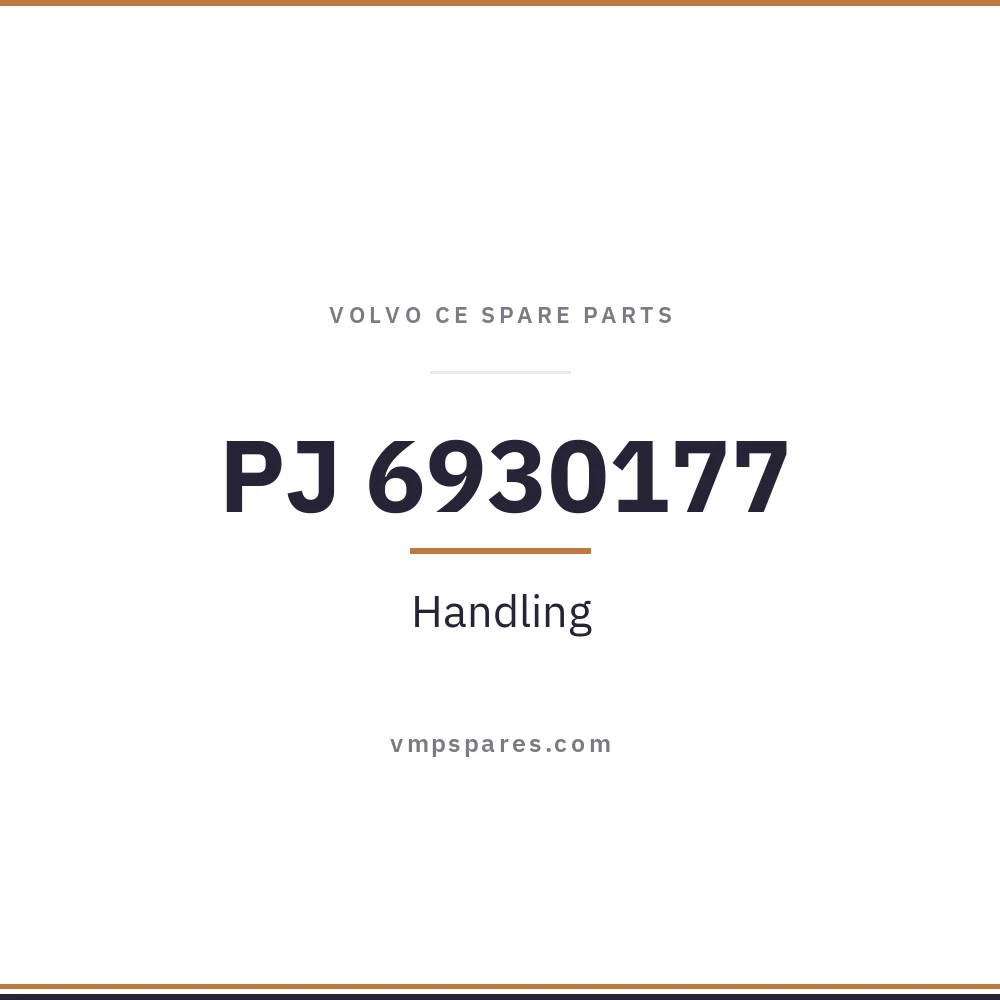 PJ 6930177 – Handling