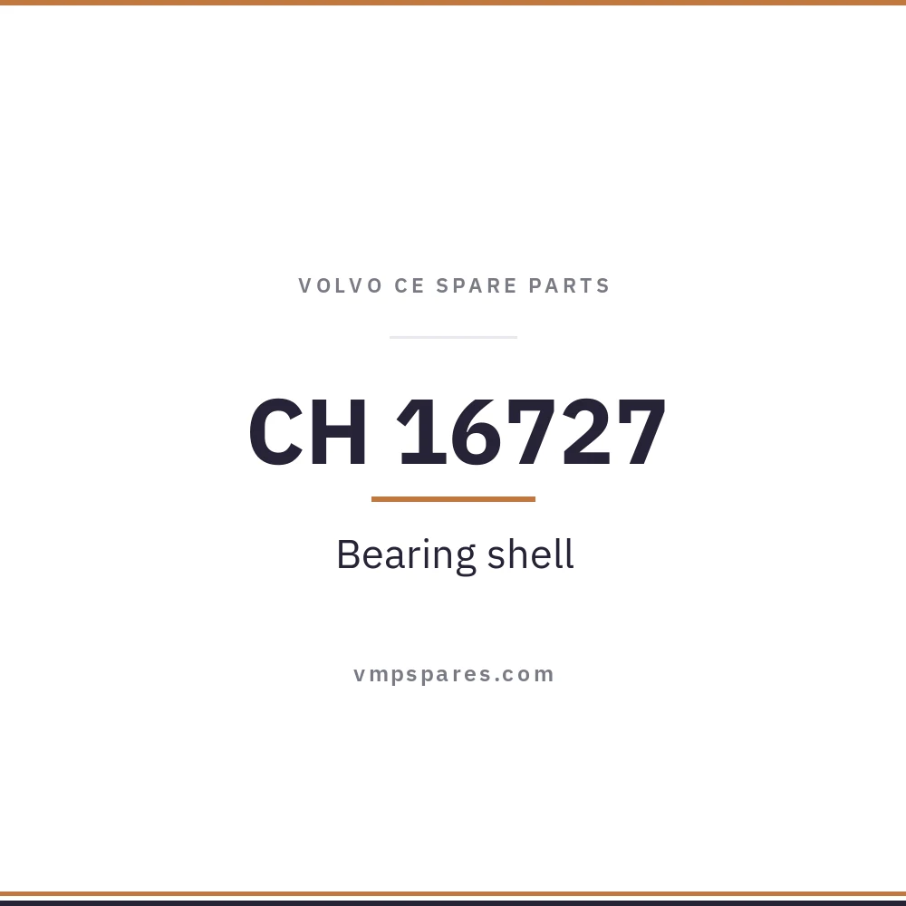 CH 16727 – Bearing shell