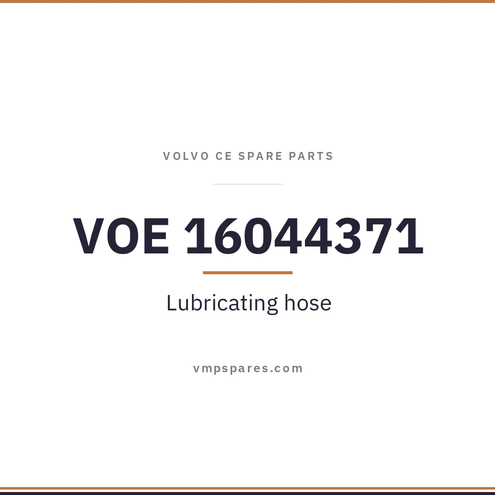 VOE 16044371 – Lubricating hose