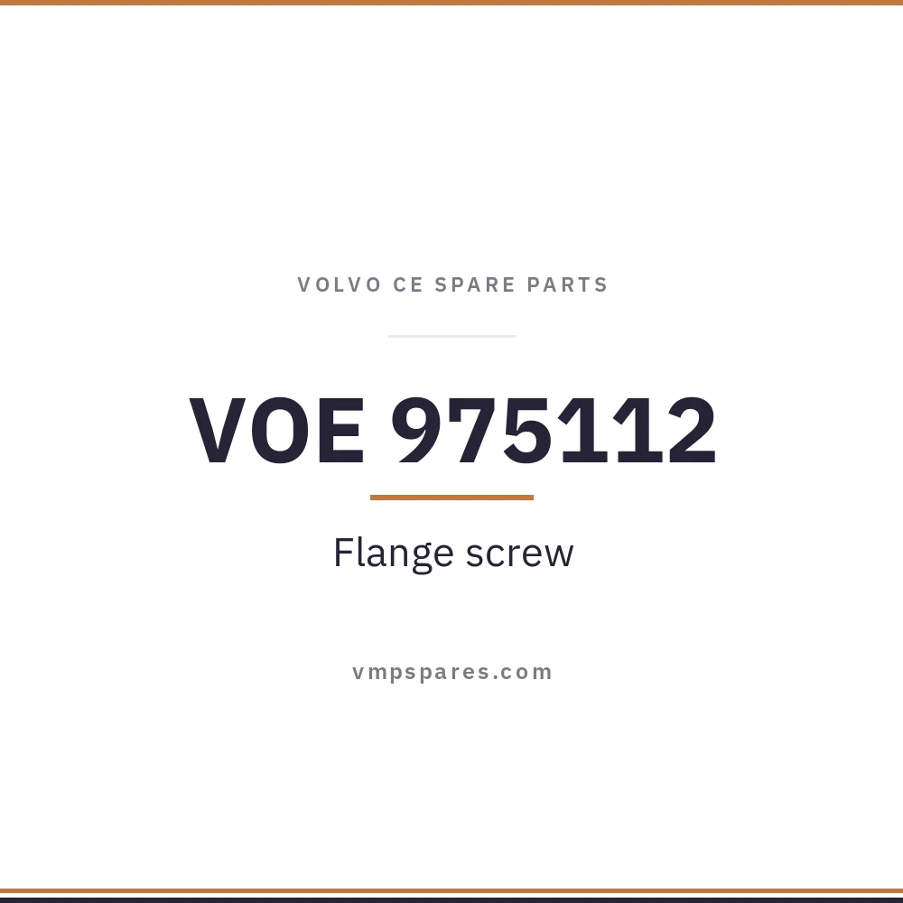 VOE 975112 – Flange screw