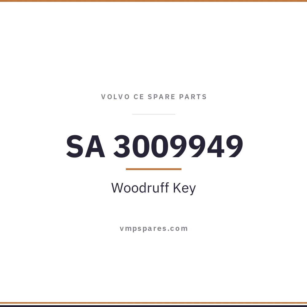 SA 3009949 – Woodruff Key