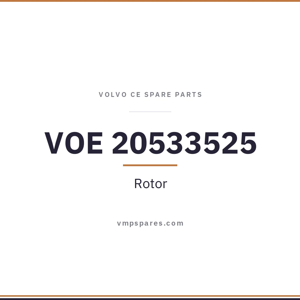 VOE 20533525 – Rotor