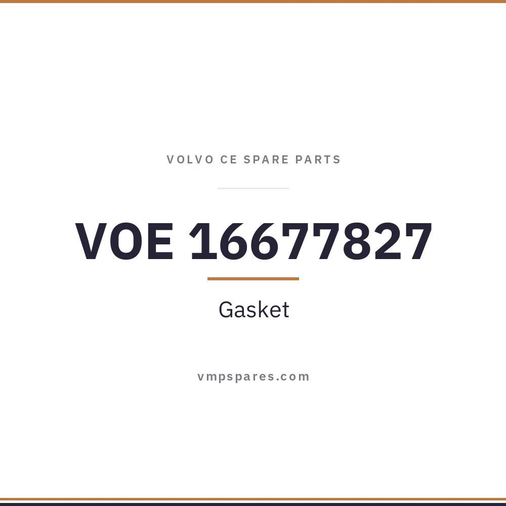 VOE 16677827 – Gasket