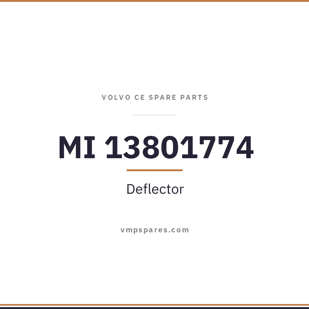 MI 13801774 – Deflector