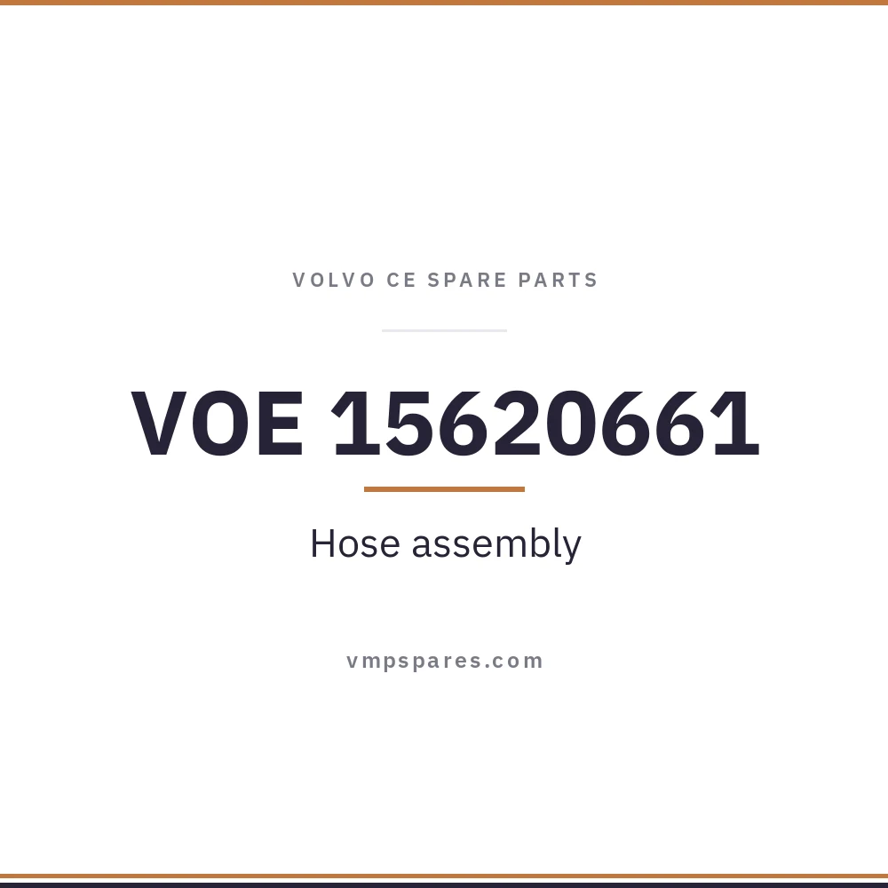VOE 15620661 – Hose assembly