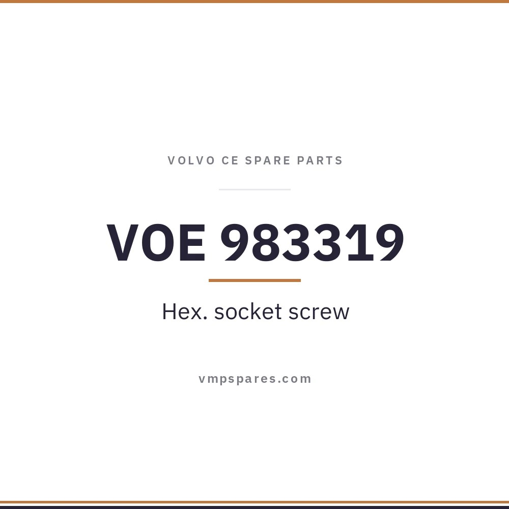 VOE 983319 – Hex. socket screw