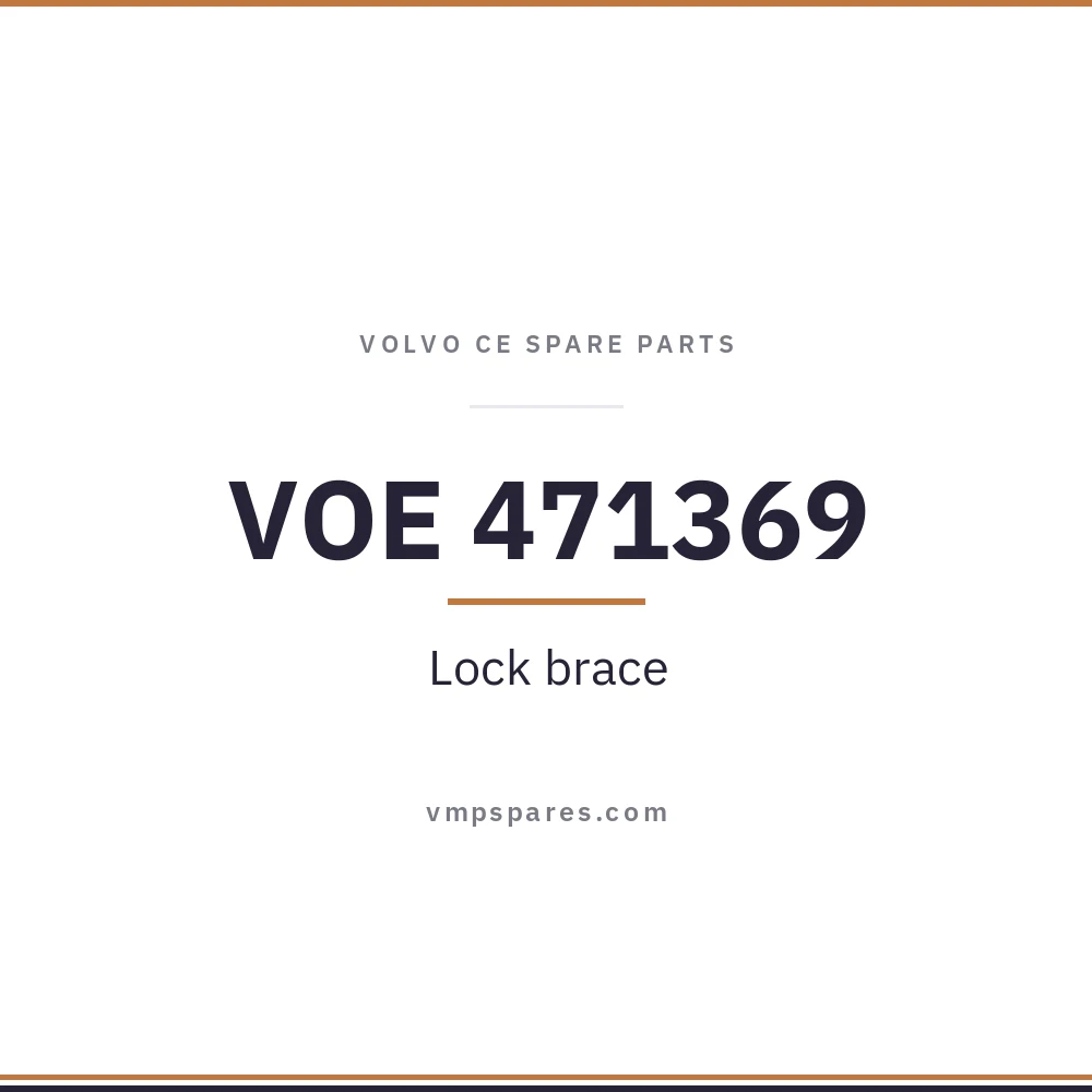 VOE 471369 – Lock brace