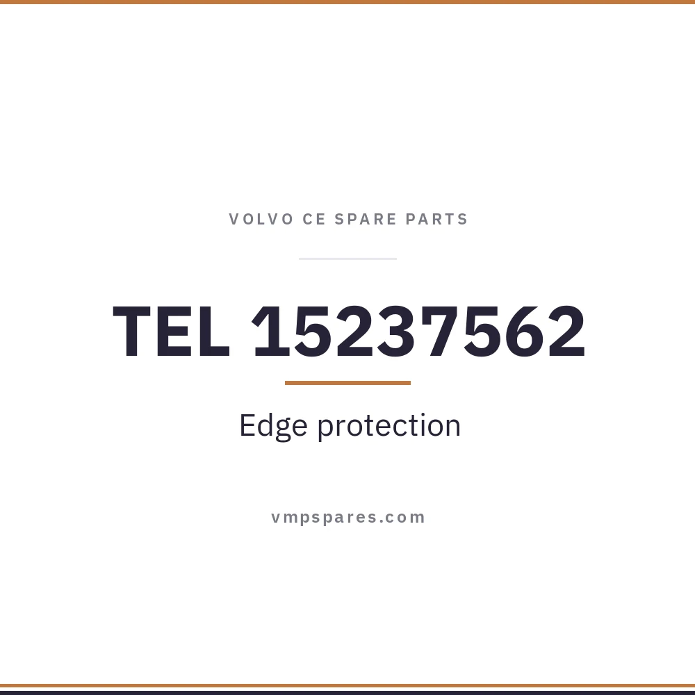 TEL 15237562 – Edge protection