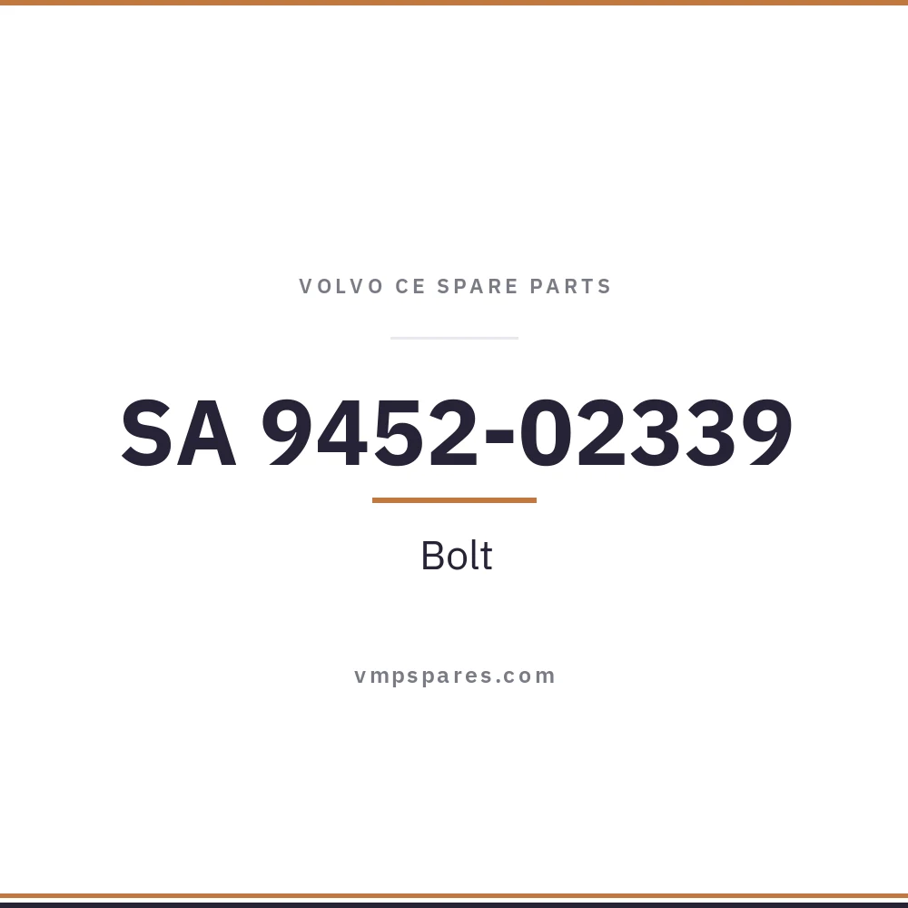 SA 9452-02339 – Bolt