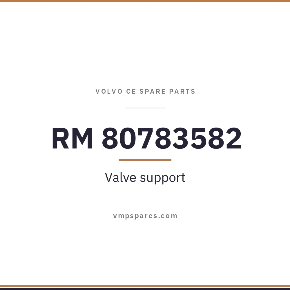 RM 80783582 – Valve support