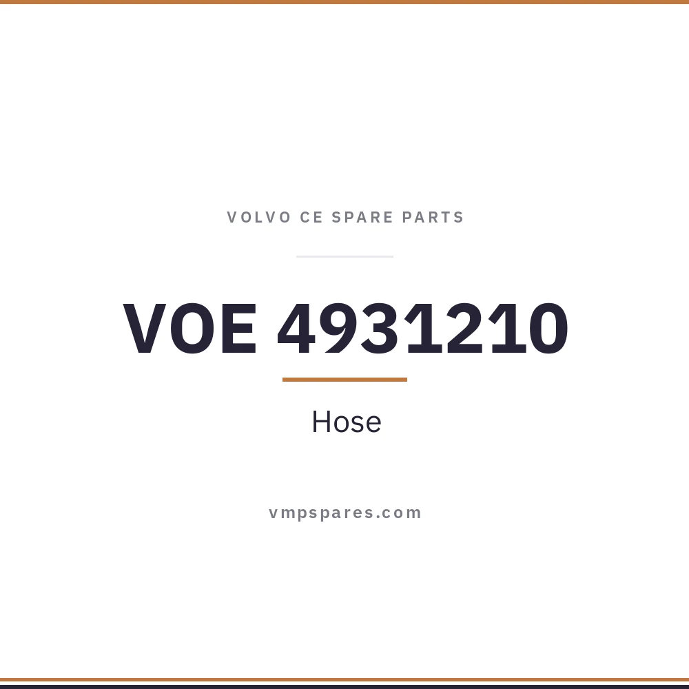 VOE 4931210 – Hose