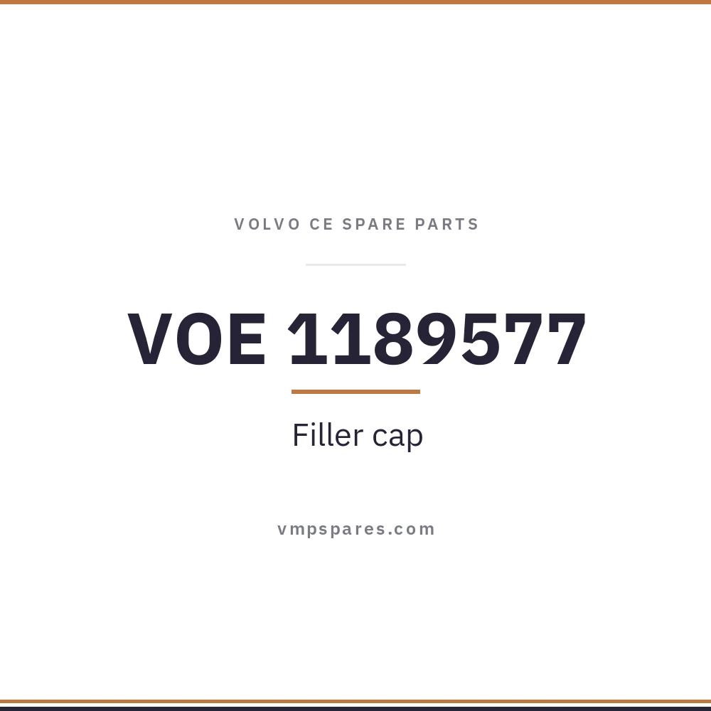 VOE 1189577 – Filler cap