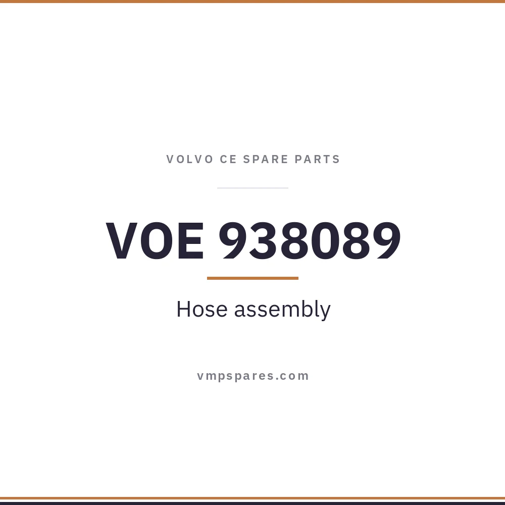 VOE 938089 – Hose assembly