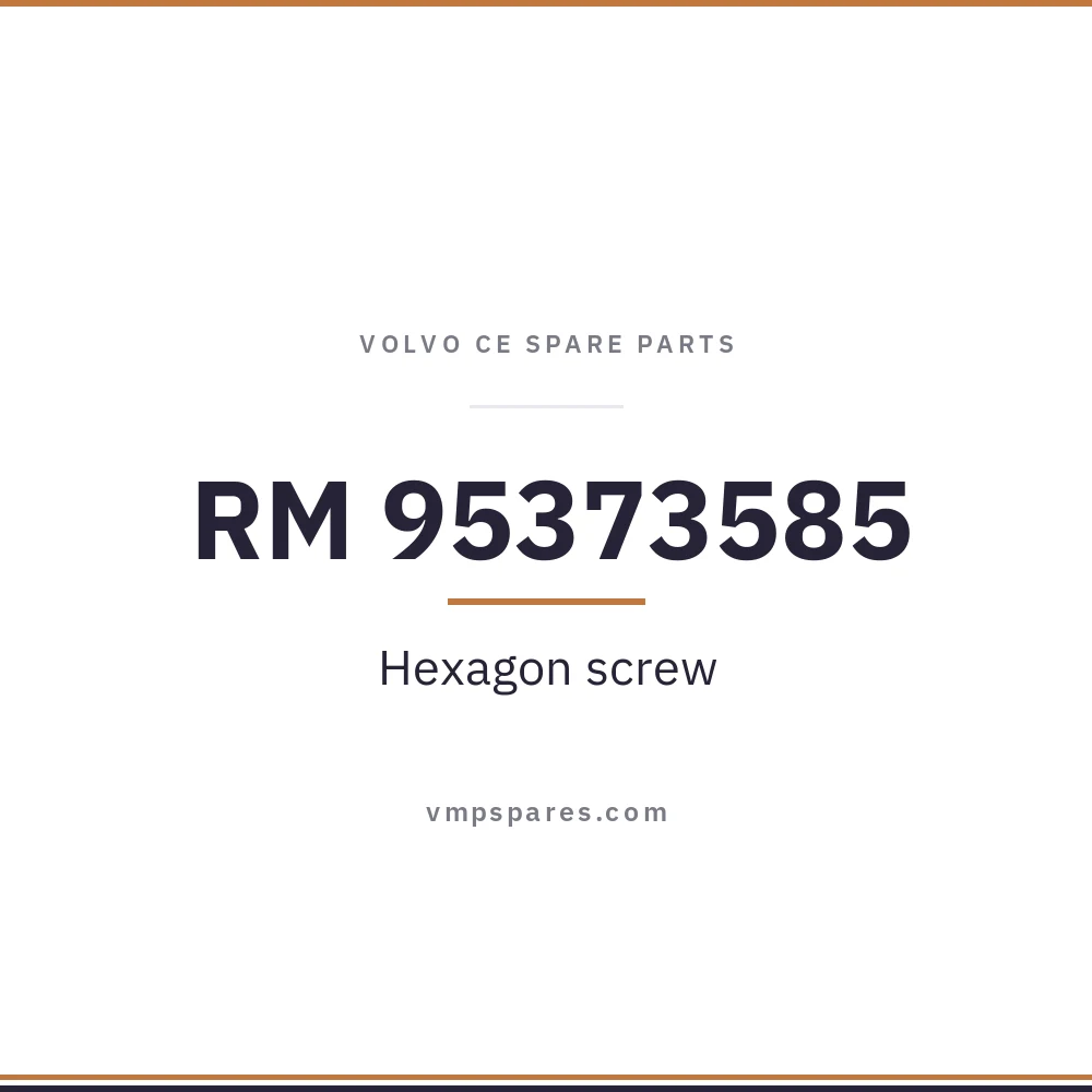 RM 95373585 – Hexagon screw
