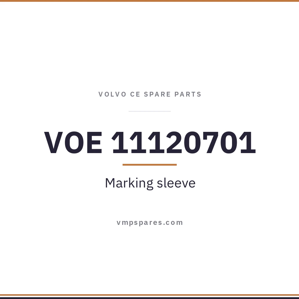 VOE 11120701 – Marking sleeve