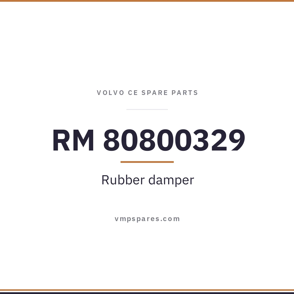RM 80800329 – Rubber damper