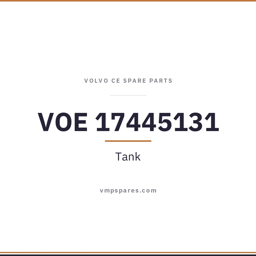 VOE 17445131 – Tank