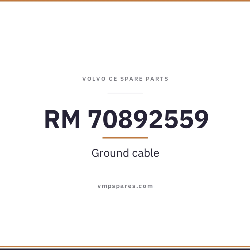 RM 70892559 – Ground cable