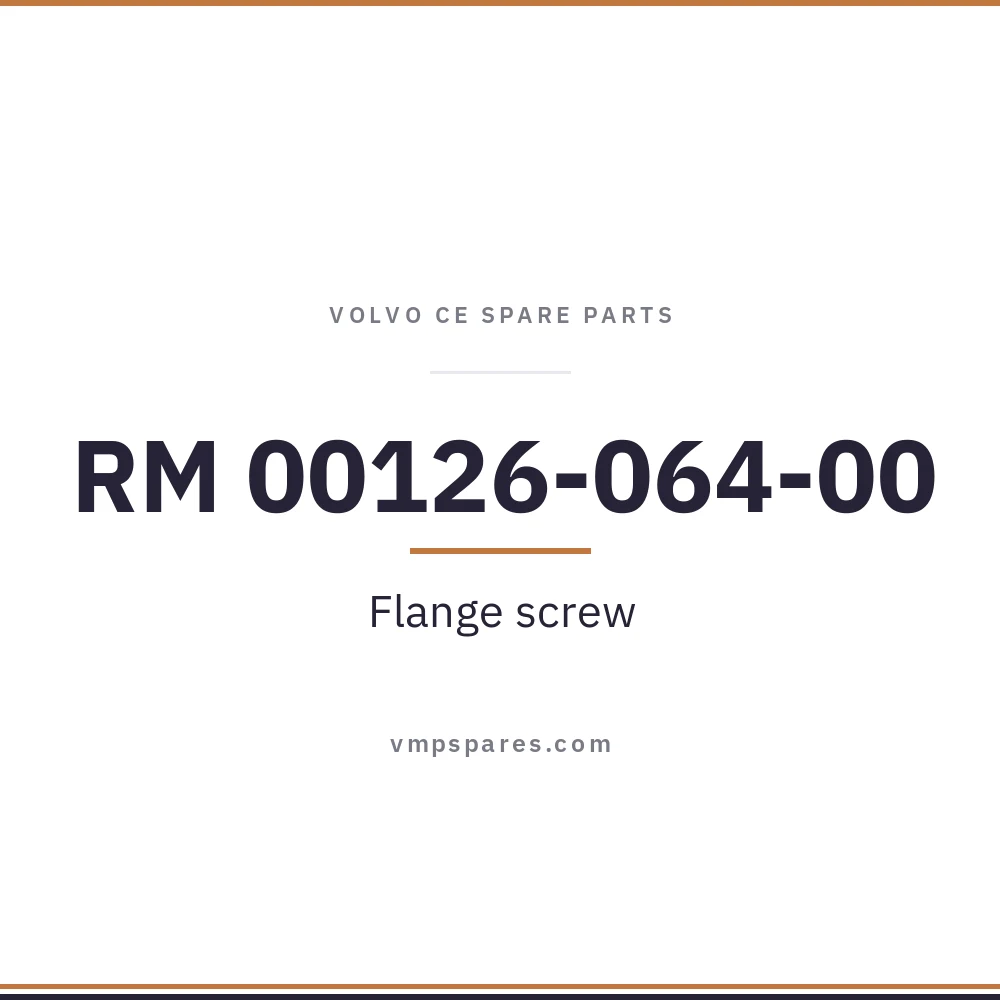 RM 00126-064-00 – Flange screw