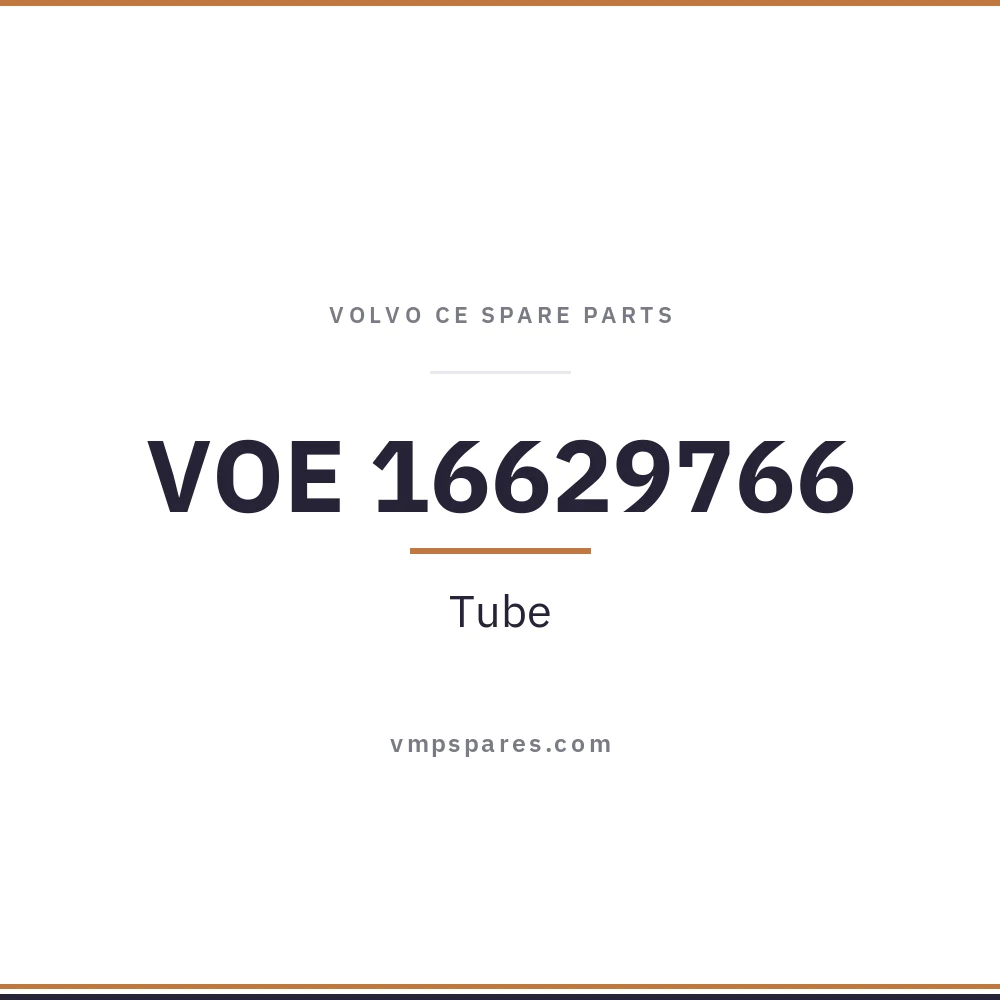 VOE 16629766 – Tube