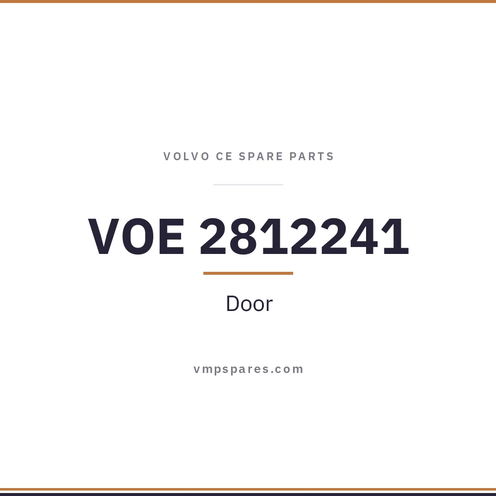 VOE 2812241 – Door