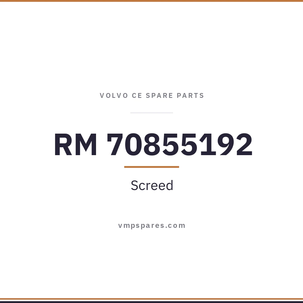 RM 70855192 – Screed