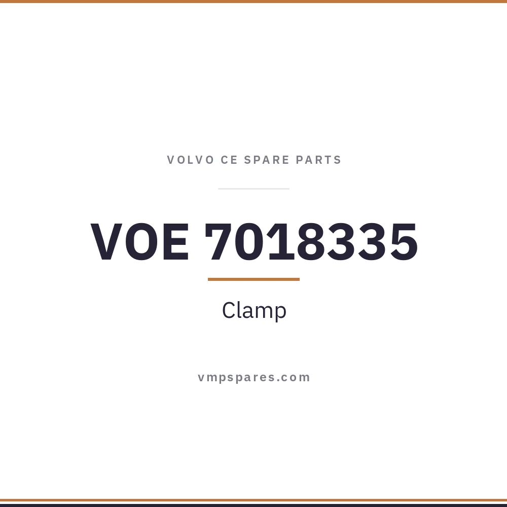 VOE 7018335 – Clamp