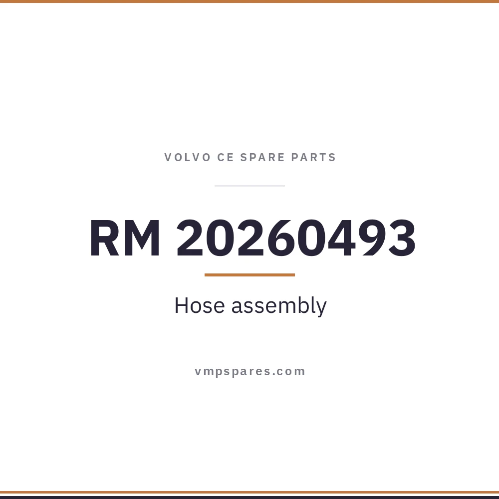 RM 20260493 – Hose assembly