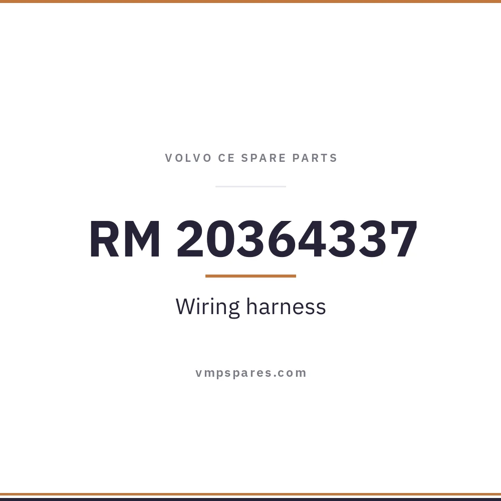 RM 20364337 – Wiring harness