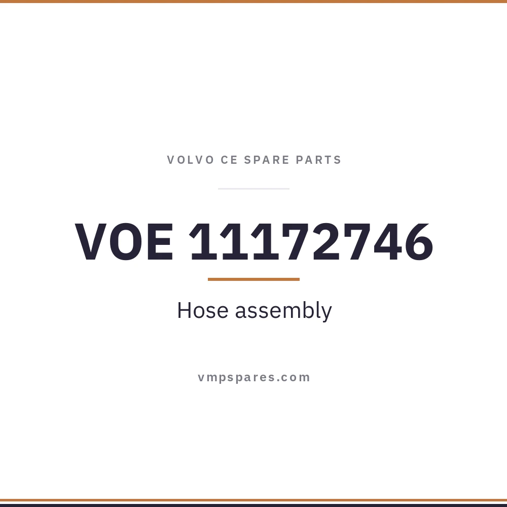VOE 11172746 – Hose assembly