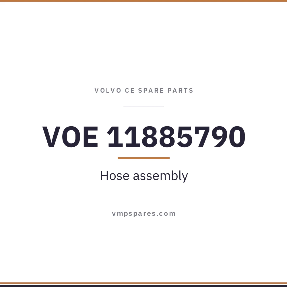 VOE 11885790 – Hose assembly