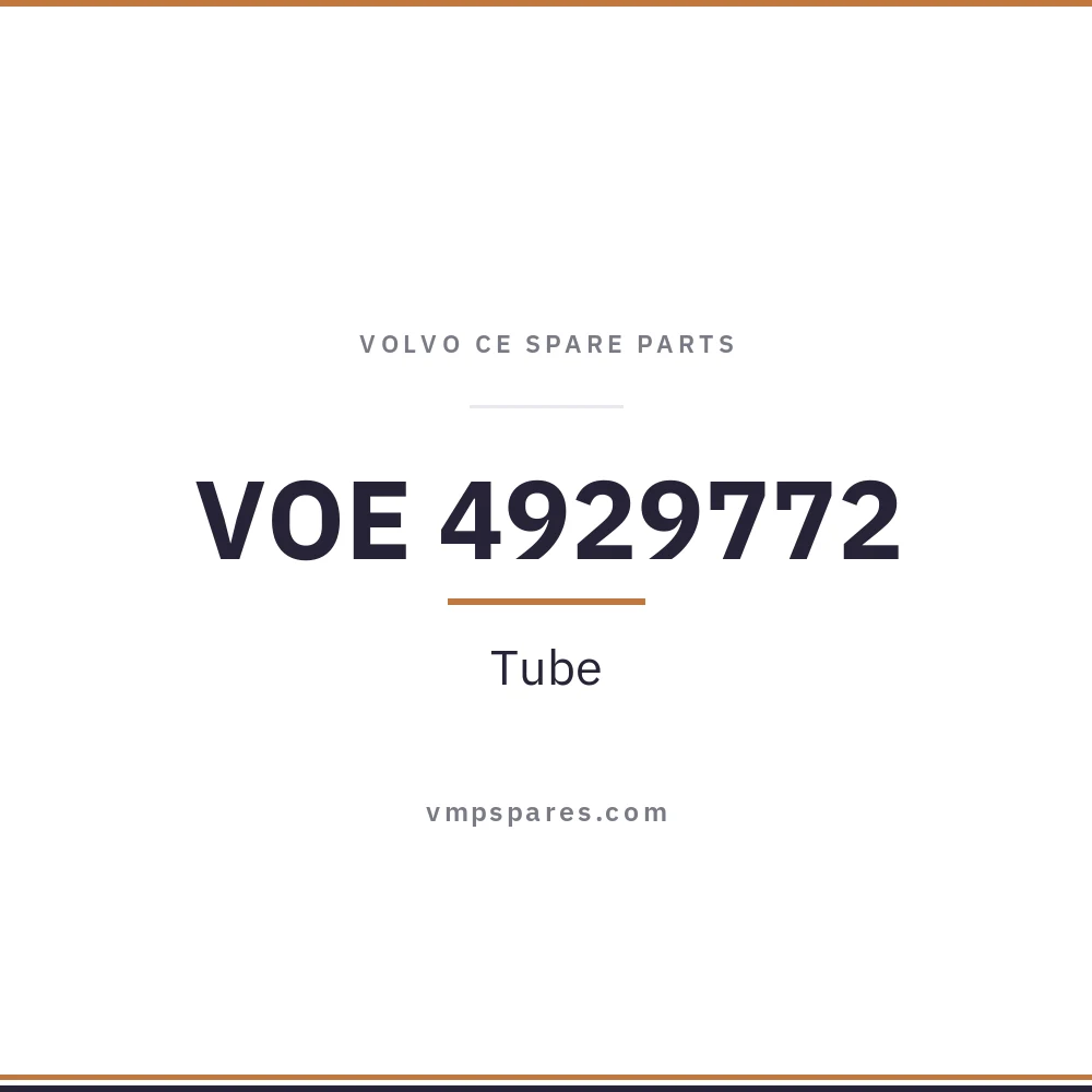 VOE 4929772 – Tube