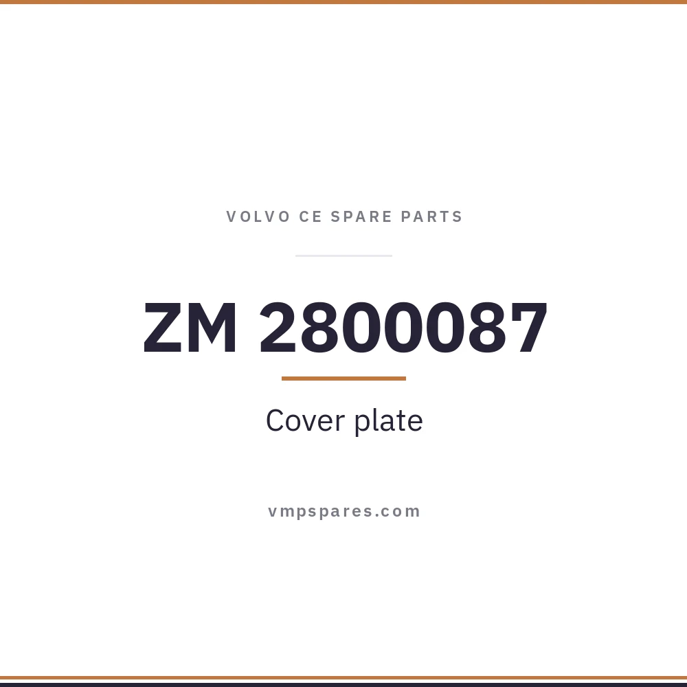 ZM 2800087 – Cover plate