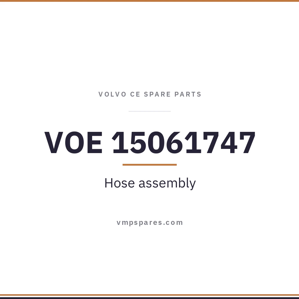 VOE 15061747 – Hose assembly