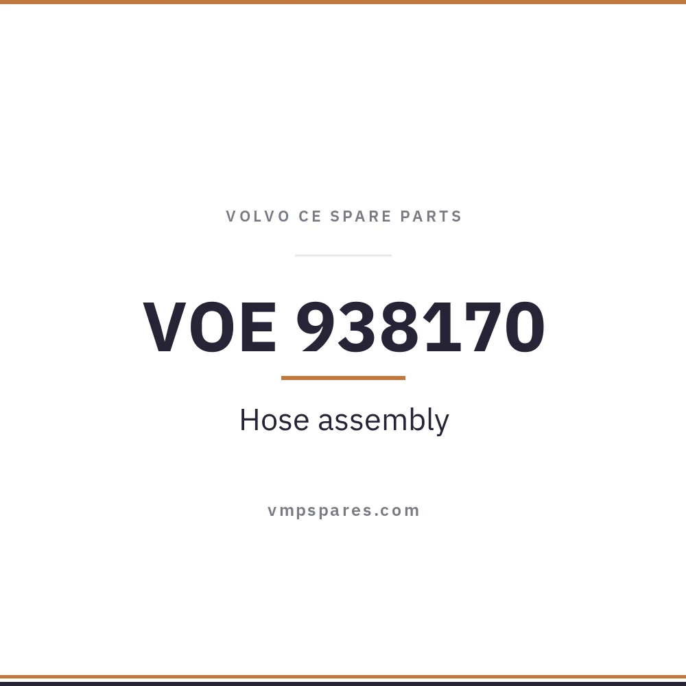 VOE 938170 – Hose assembly