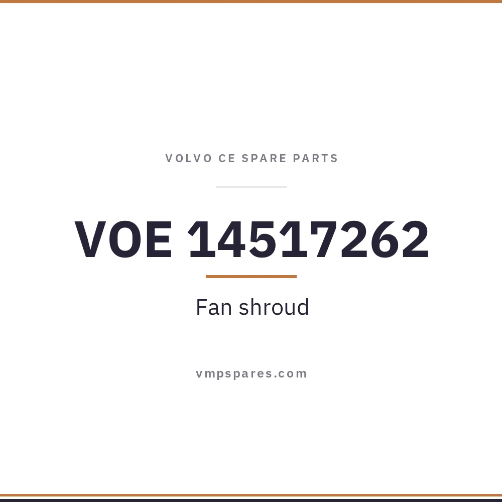 VOE 14517262 – Fan shroud